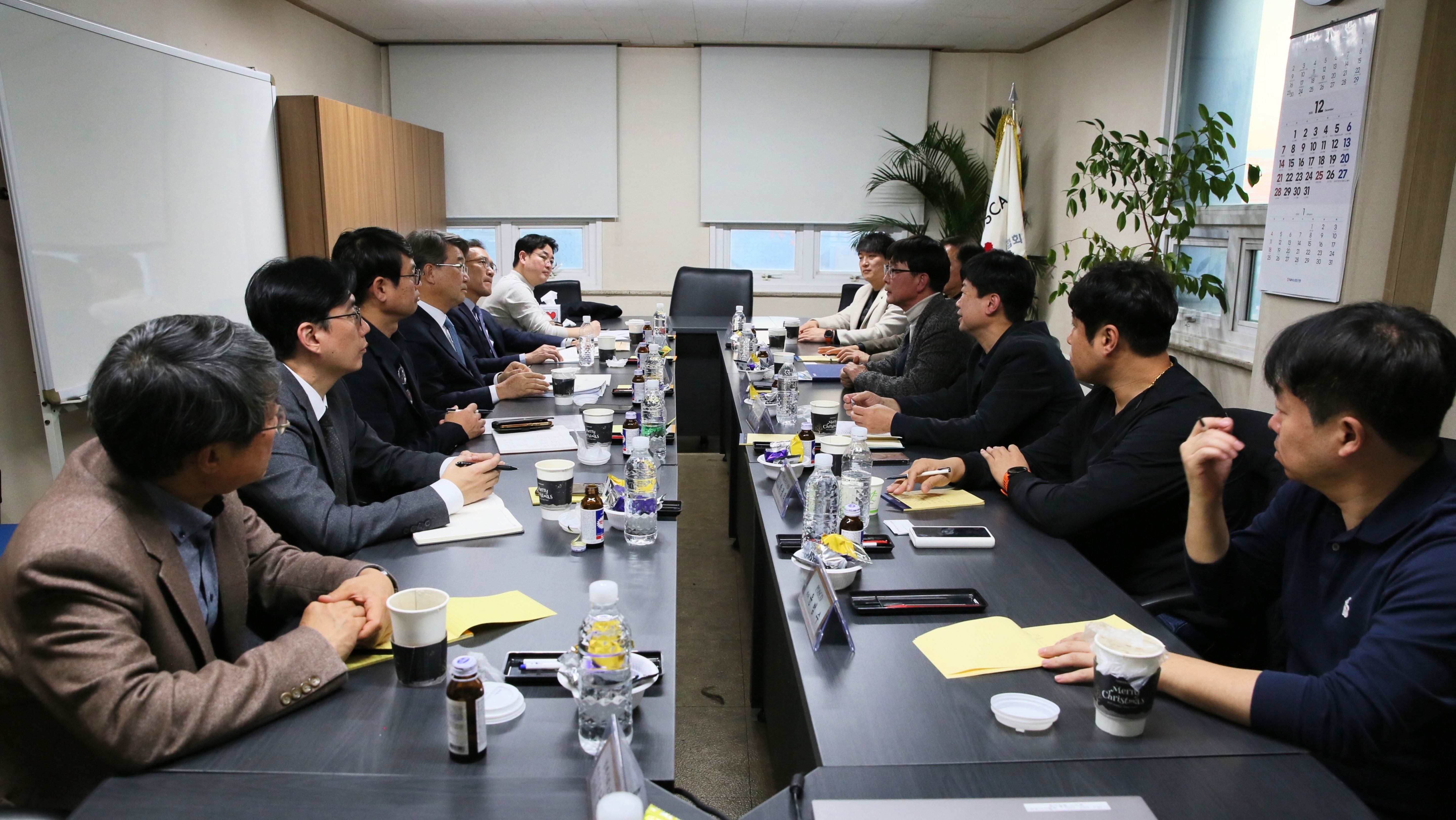 Chairman Kim Ji-hyung, On-site meeting with POSCO's head–subcontracted workers (2025.12.19.)