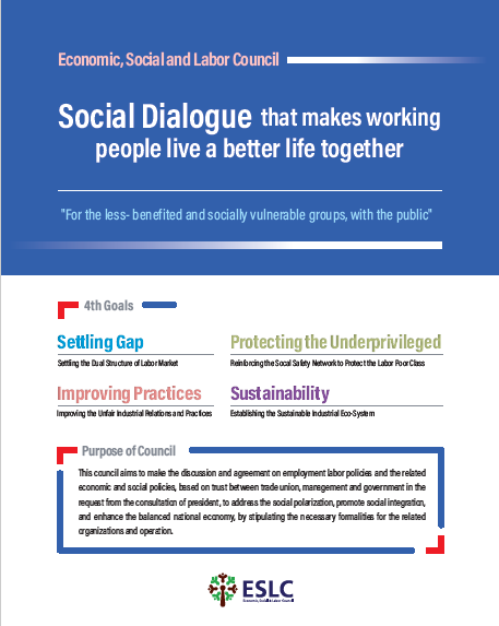 Social Dialogue that makes working people live a better life together
