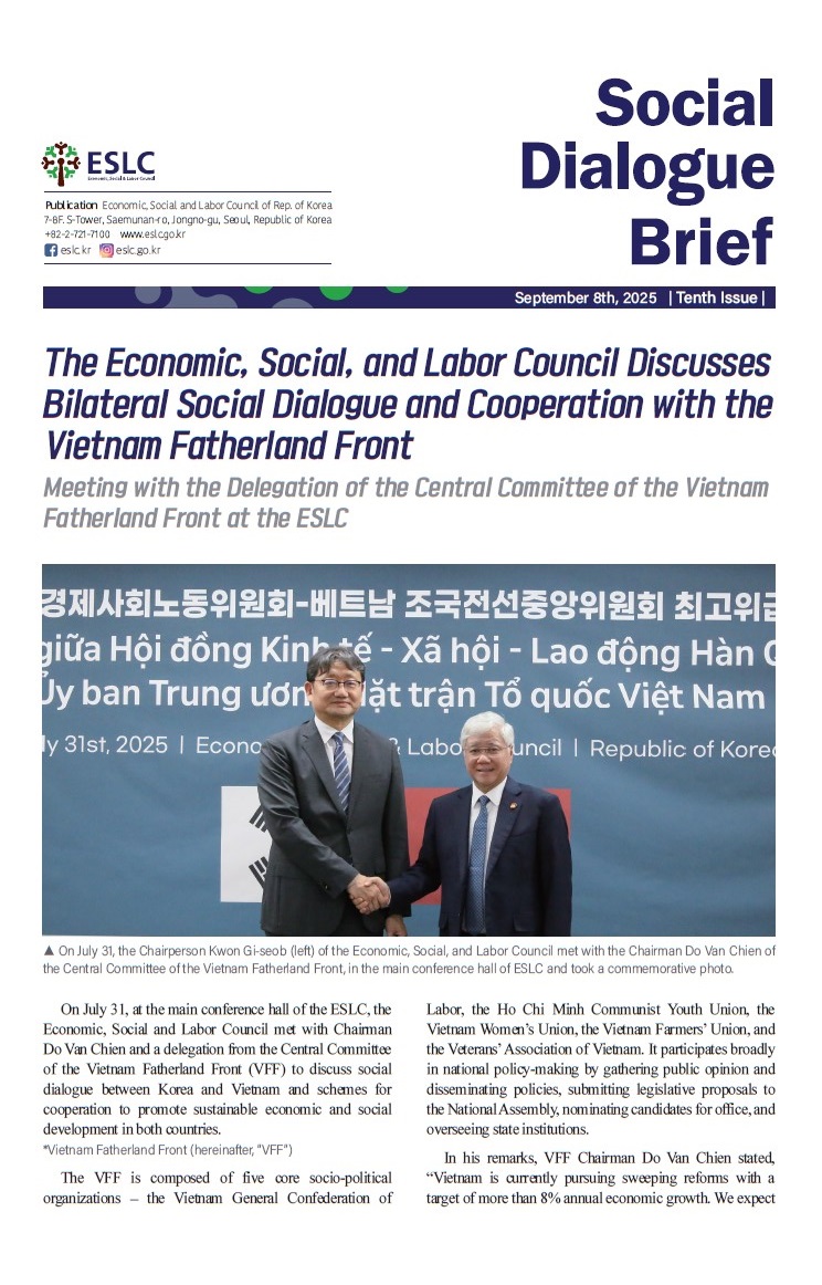 Social Dialogue Brief (25-10)
