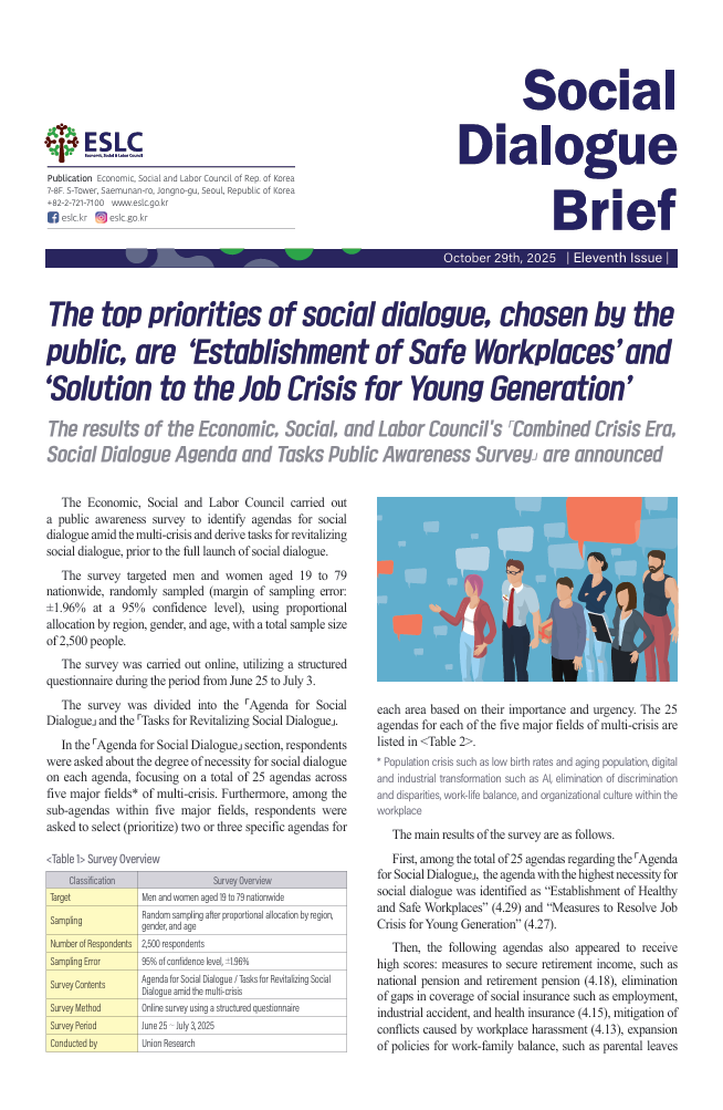 Social Dialogue Brief (25-11)